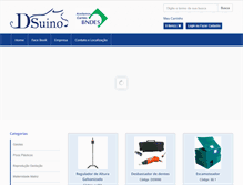 Tablet Screenshot of dsuinos.com.br